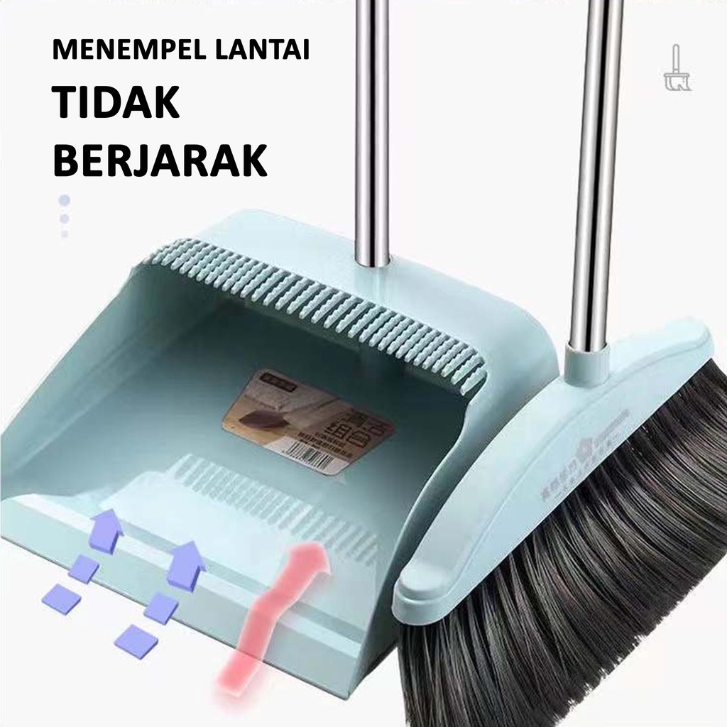 Jual Sapu Set Pengki Alat Pembersih Lantai Broom Set Dustpan Set Sapu Pengki Alat Pembersih