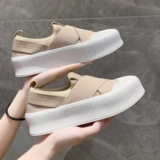 TZS Zenzy Premium Fixy - Sepatu Sneakers Wanita - Sepatu Casual Wanita - Sepatu Slip On Cewek