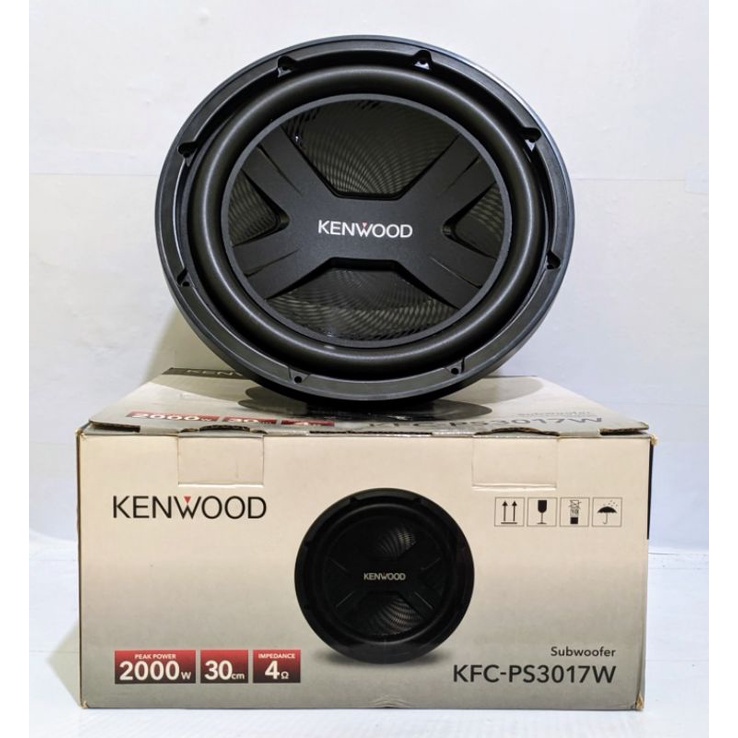 Jual Subwoofer Kenwood 12 Inch KFCPS3017W Shopee Indonesia