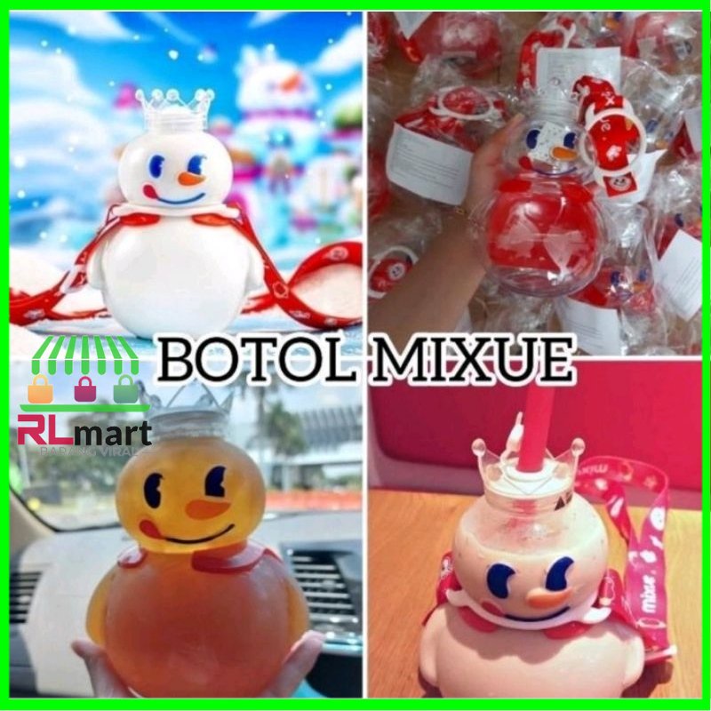 Jual Botol viral botol Mixue 700ml botol minum mixue | Shopee Indonesia