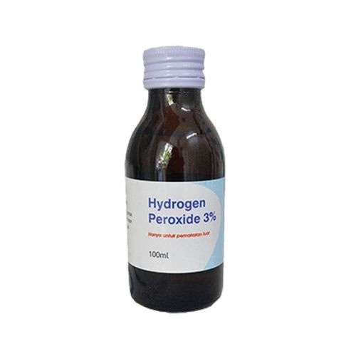 Jual Onemed Hidrogen H2o2 Peroksida 3 100 Ml Hydrogen Peroxide Cuci