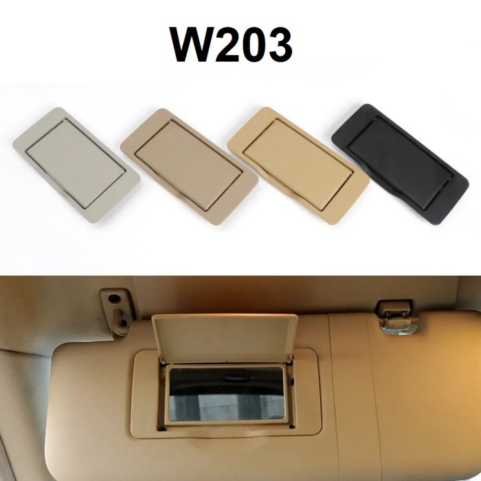 Jual Mercy W203 W204 W207 Sun Visor Cermin Mirror Sunvisor Cover