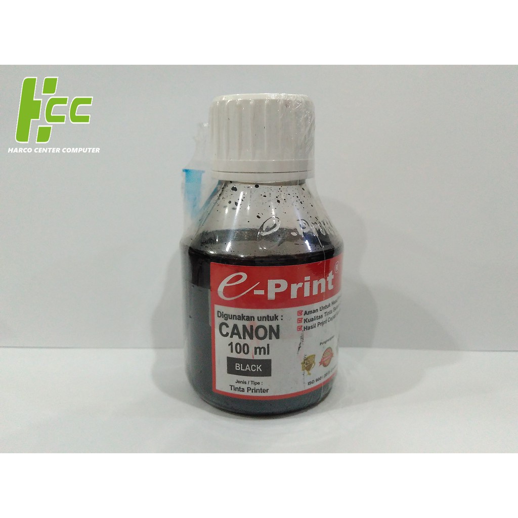 Jual Tinta Printer E Print Canon Hitam Ml Shopee Indonesia