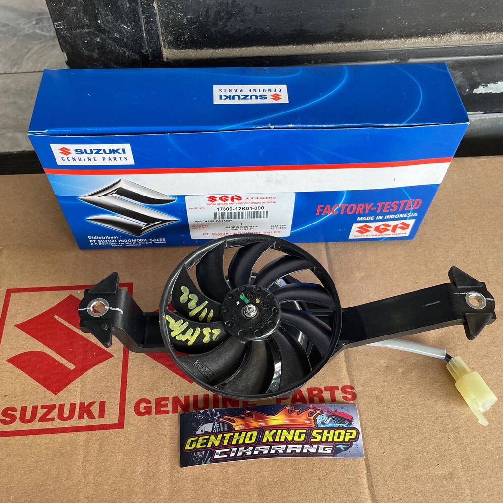 Jual Dinamo Kipas Fan Radiator gsx 150 Original 17800-12K01-000 ...