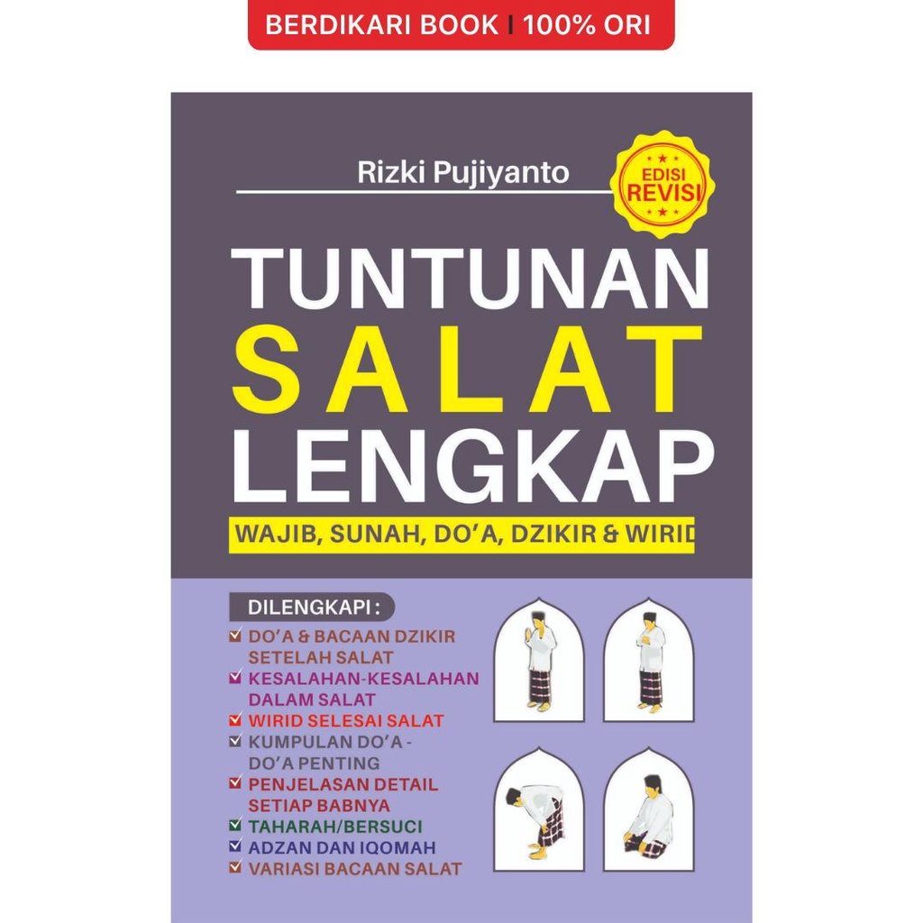 Jual Berdikari - Tuntunan Salat Lengkap Wajib Sunah Do'a Dzikir Dan ...