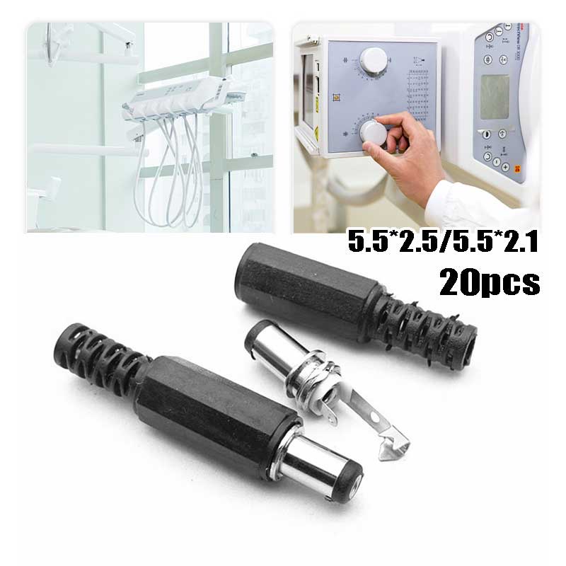 Jual Jack Dc Jack Power Dc Cowok 5.5 X 2.5mm Male Dc Power Socket Plug ...