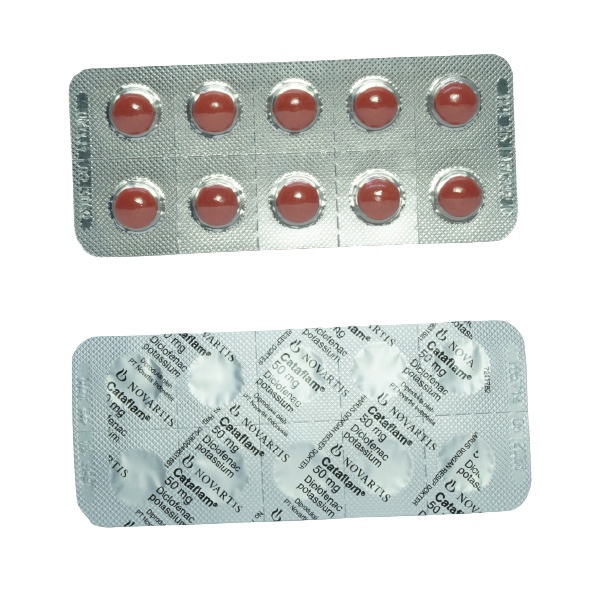 Jual CATAFLAM 50MG 1 BLISTER ISI 10 TABLET | Shopee Indonesia