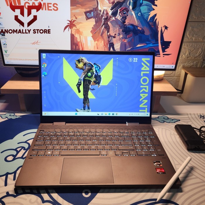 Jual HP Envy X360 Touchscreen Ryzen 5-4500URAM 8GB SSD 512Gb