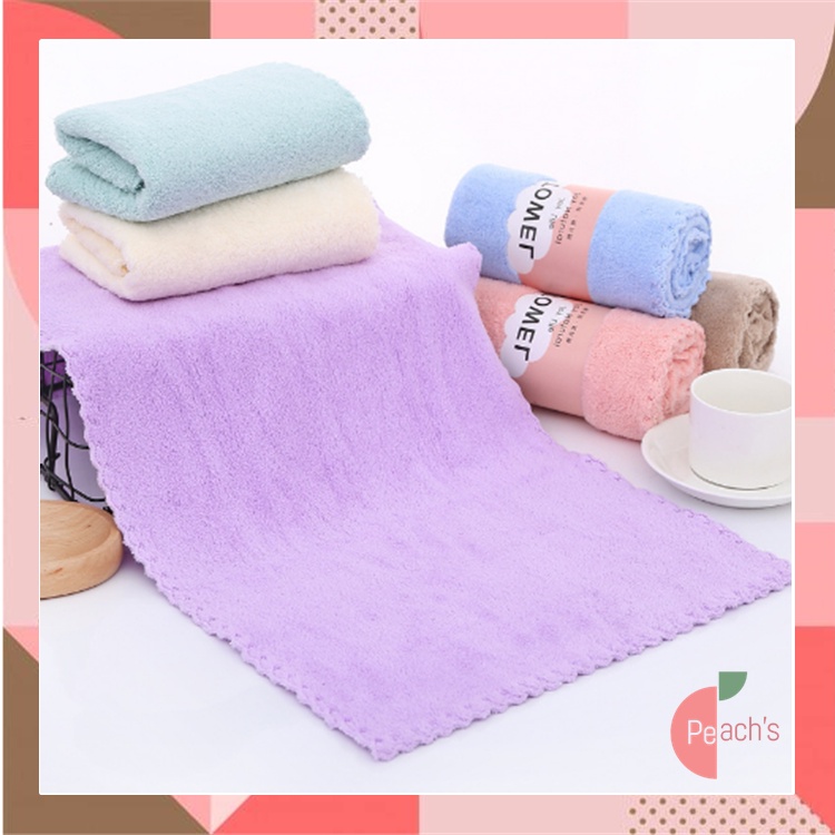Jual PEACHs - H5891 Handuk Mini Towel Microfiber Premium / Handuk ...