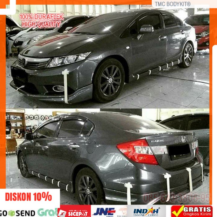 Jual Bodykit Honda Civic Fd Modulo Body Kit Bodikit Shopee Indonesia