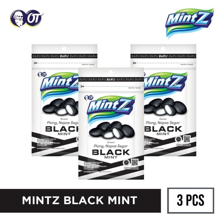 Jual Mintz Permen Black Mint 40 Gram - [3 Pack] | Shopee Indonesia