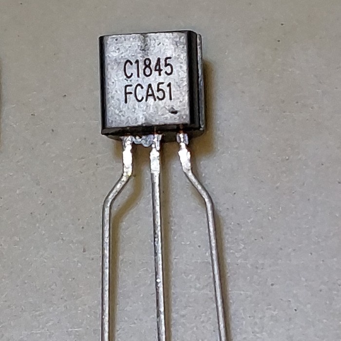 50pcs KSC1845P C1845 FSC Transistors – TO-92, Unbranded - View #2
