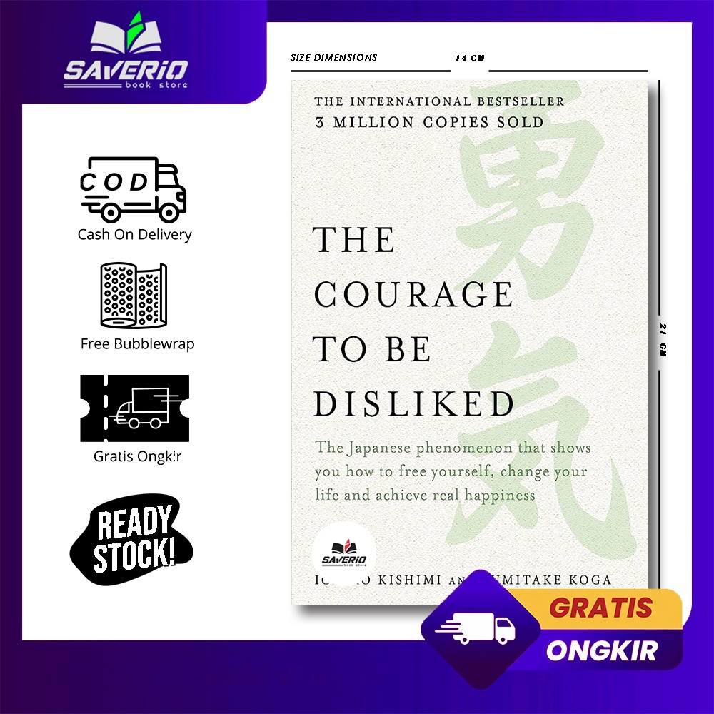 Jual The Courage To Be Disliked By Ichiro Kishimi Fumitake Koga