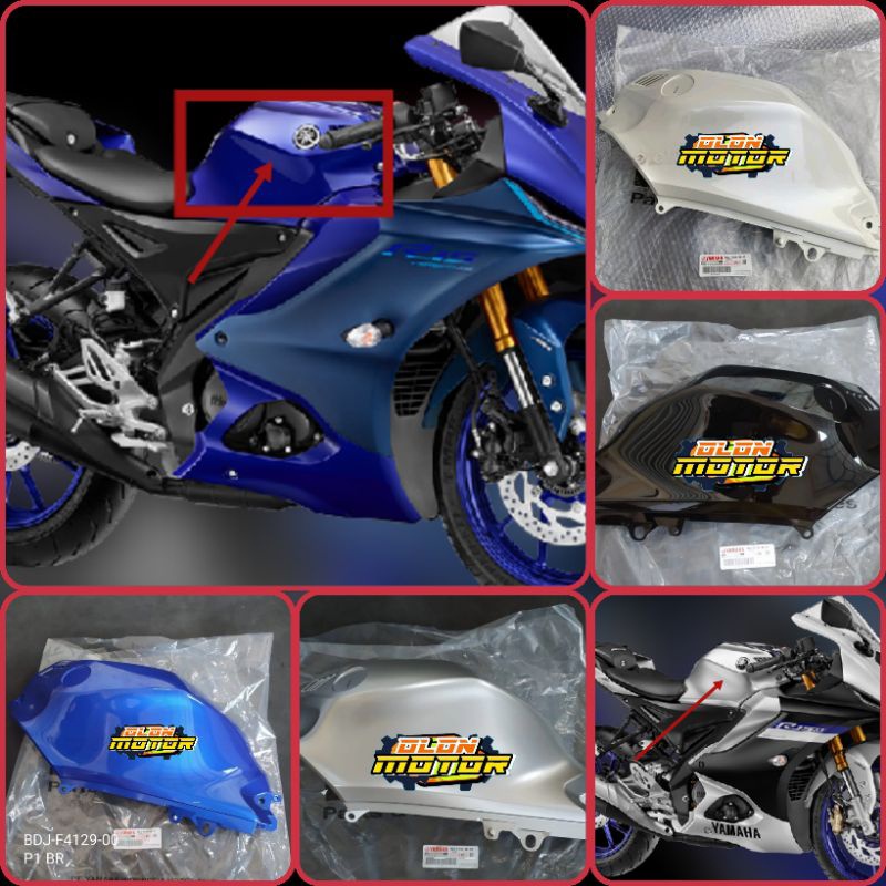 Jual COVER SIDE 1&2, COVER TANKI/KONDOM R15 V4 R15 M ORIGINAL YAMAHA ...