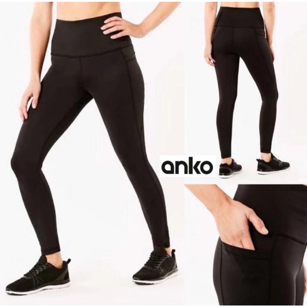 Jual Anko Legging Sport with two pocket | Shopee Indonesia