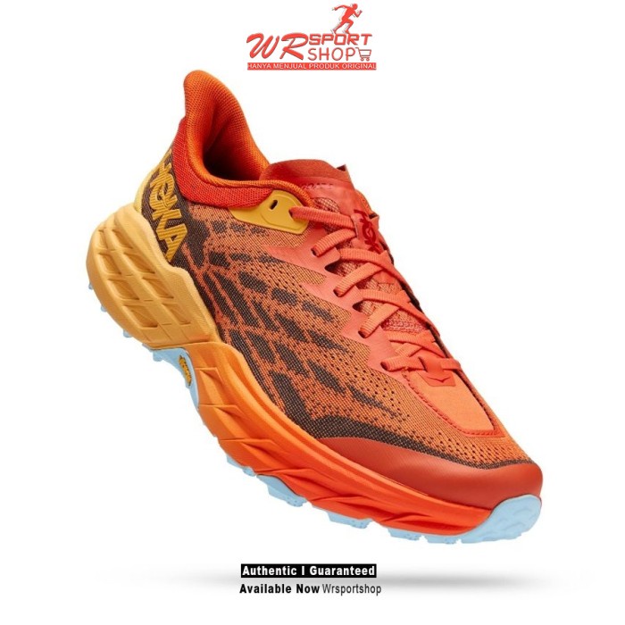 Jual Sepatu Lari Trail Pria Hoka One One Speedgoat 5 - Puffin's Bill ...