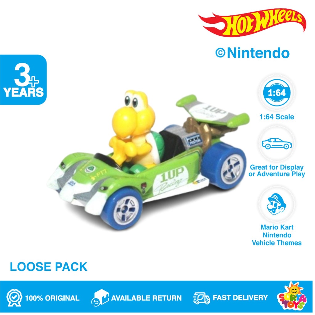 Jual Hot Wheels Mario Kart Koopa Troopa Circuit Special Shopee Indonesia 9854