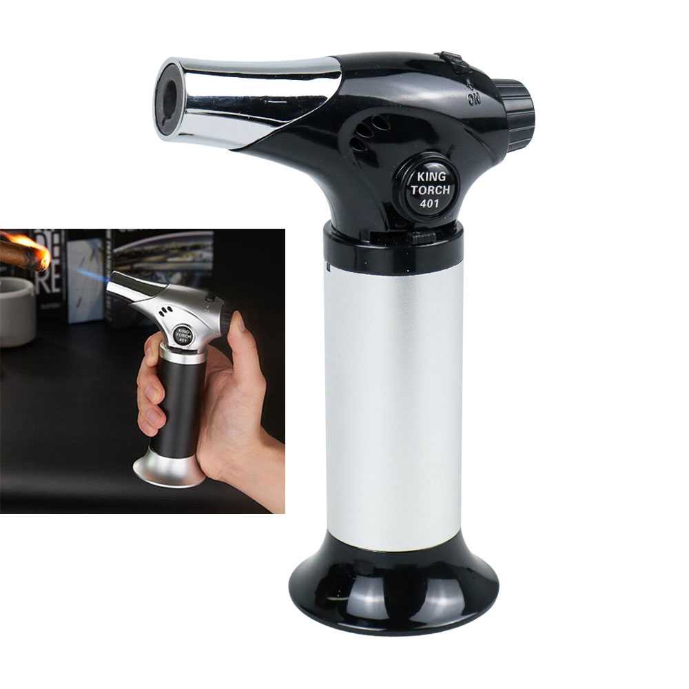 Jual GRSO Portable Gas Blow Torch Butane Flame Gun BS-401 | Shopee ...