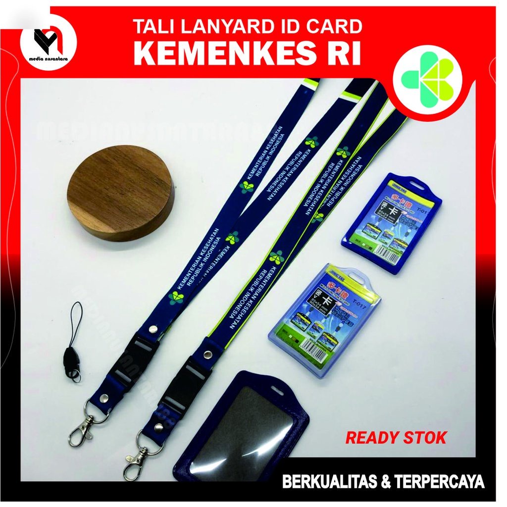 Jual Kemenkes Ri Tali Id Card Kemenkes Ri Bumn   Lanyard Kemenkes Ri 