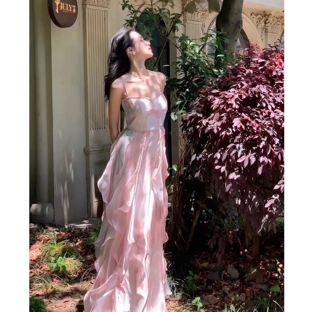 NUSA DUA PINK LONG DRESS