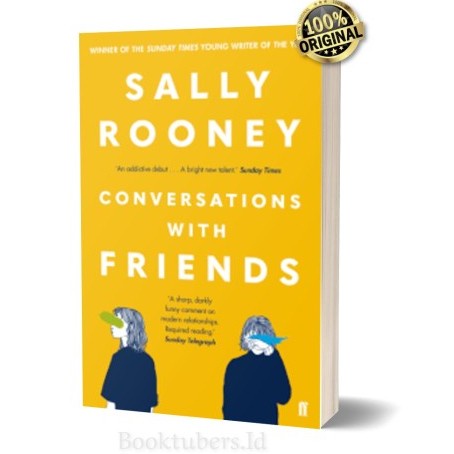 Jual Buku Import Conversations with Friends By Sally Rooney | Shopee ...