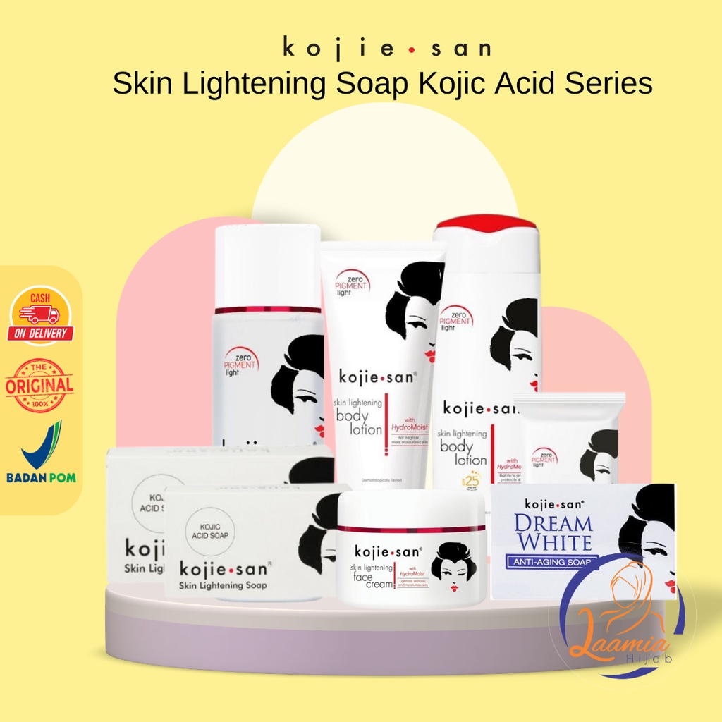 Jual Laamiahijab Kojie San Skin Lightening With Hydromoist Series 45g