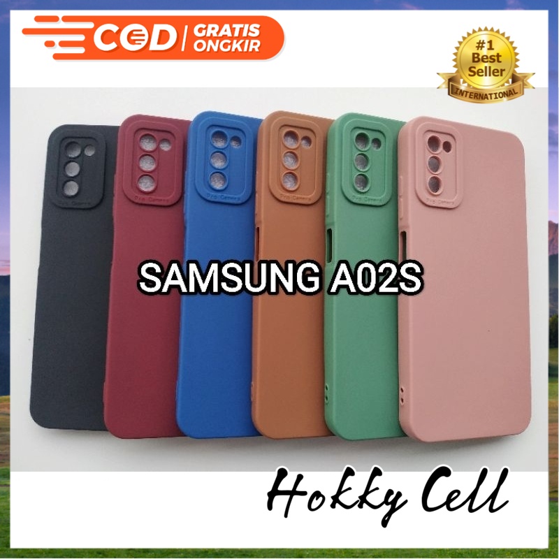 Jual CASE SAMSUNG A02S MACARON PRO CAMERA SILIKON SOFTCASE
