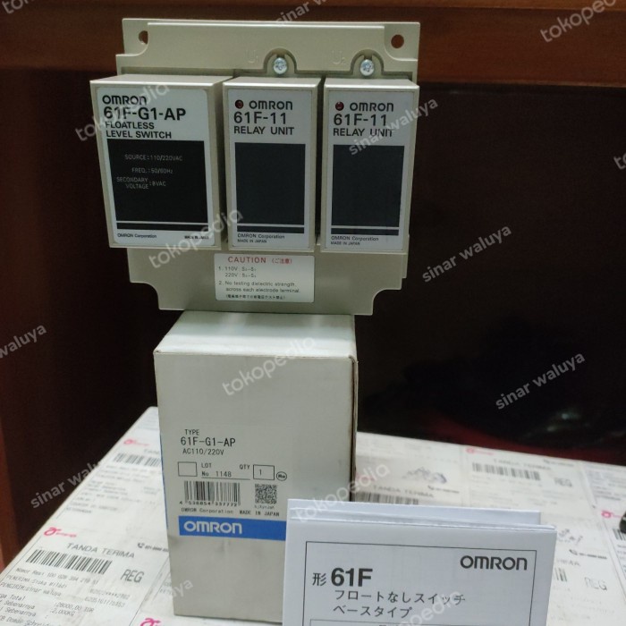 Jual Water Level Control / WLC OMRON ORIGINAL 2 Tangki 61FG1AP