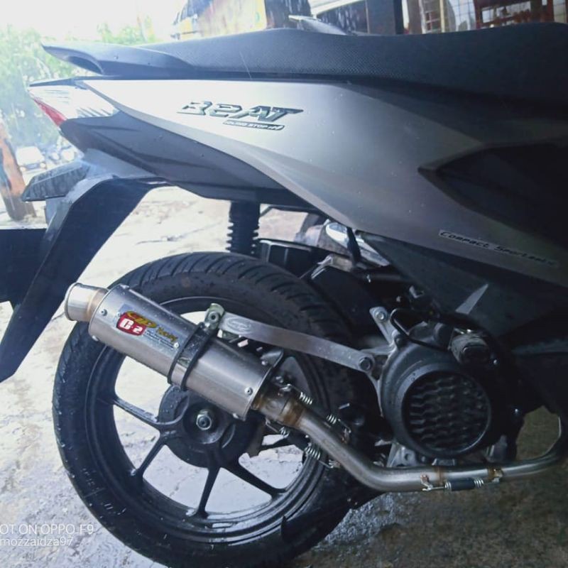 Jual KNALPOT CLD RACING TYPE C2 BULAT,OVAL & C7 GENIO/BEAT DELUXE ...