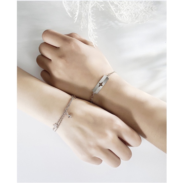 Jual Tren Baru Gelang Couple Pasangan-Star Muda dan Modis - Bahan ...