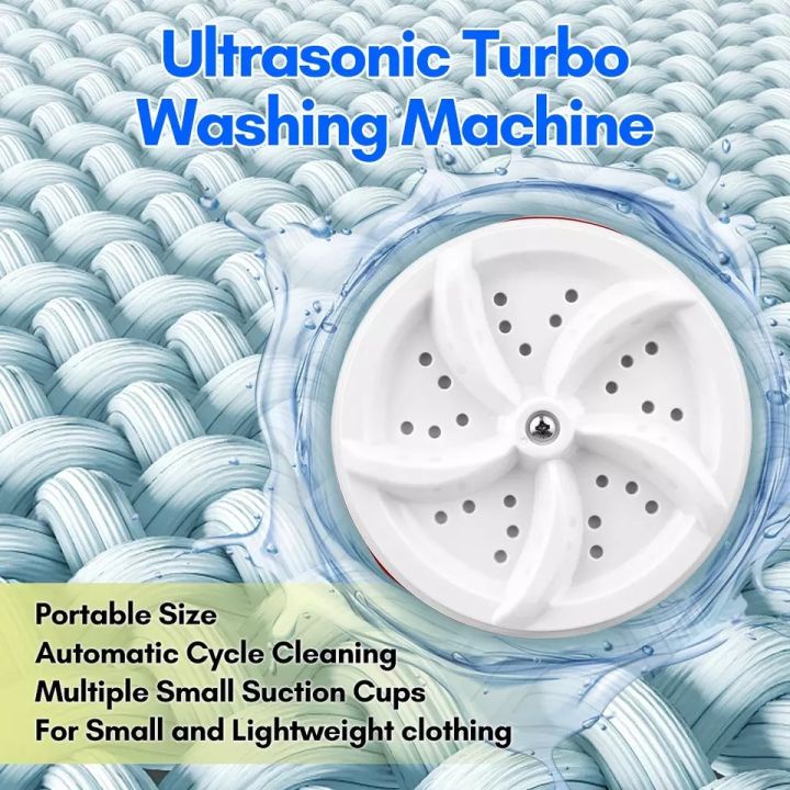 Jual Mesin Cuci Mini Portable USB Ultrasonic Washing Machine Shopee