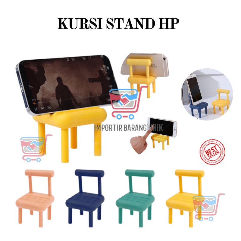 Jual Imb C Phone Holder Kursi Folding Chair Stand Holder Stand Hp Lipat Dudukan