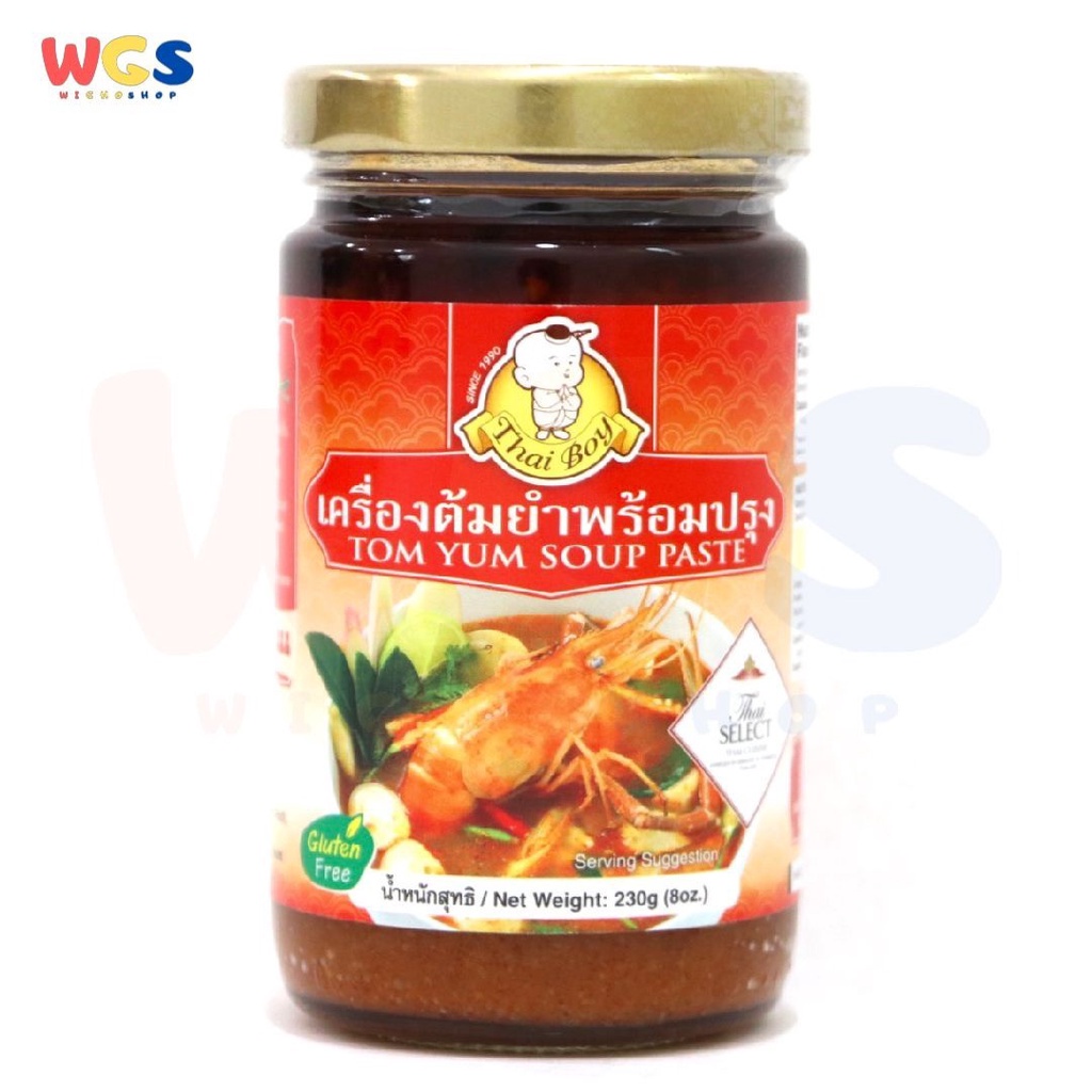 Jual Thai Boy Tom Yum Paste Soup Gluten Free 230g | Shopee Indonesia