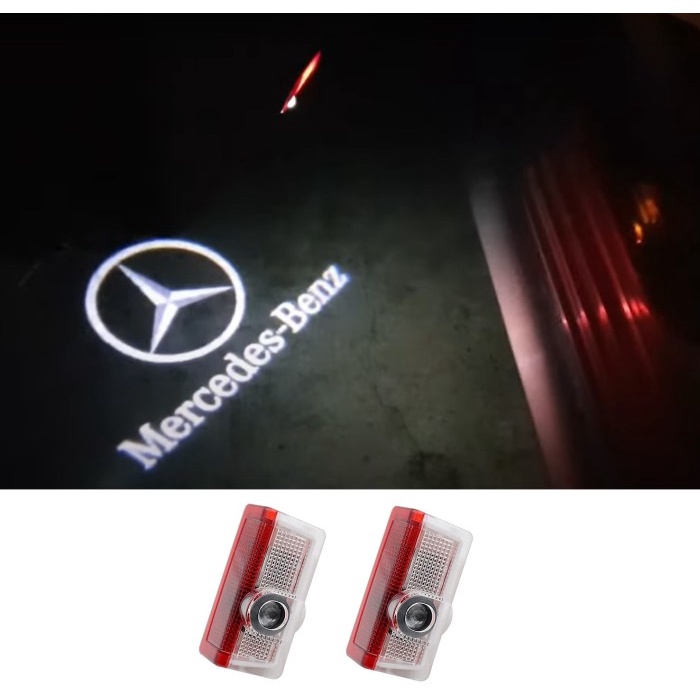 Jual 2pcs welcome LED pintu Logo Mercedes Mercy W205 W212 W213 | Shopee ...