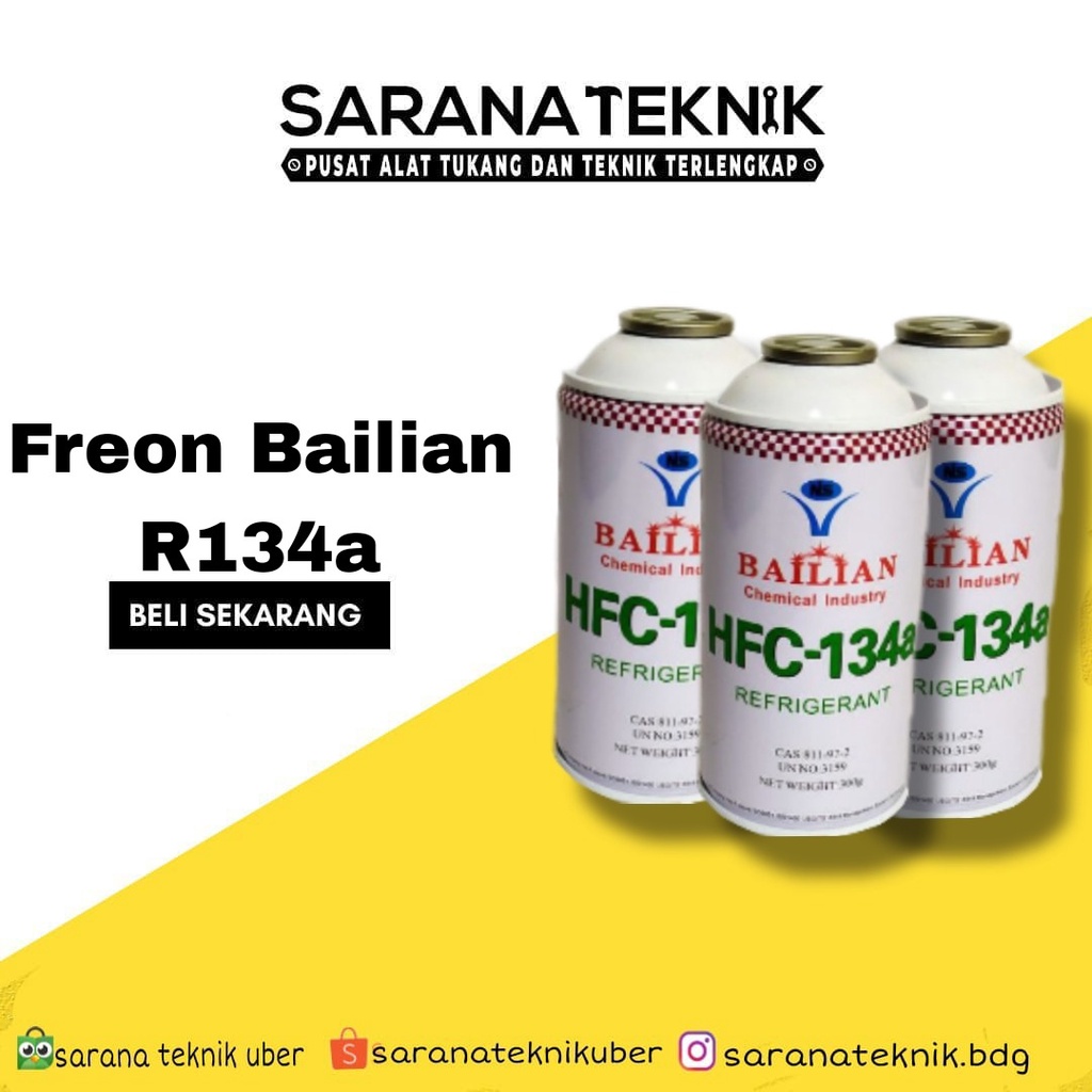 Jual [SARANA TEKNIK] FREON BAILIAN R134a 100 ORIGINAL / Freon bailian