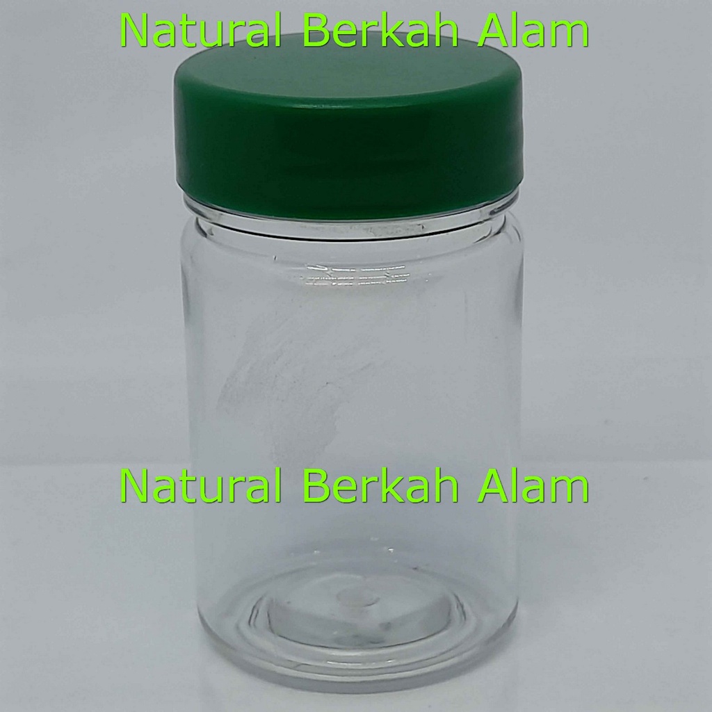 Jual Botol 60 ml PS Natural Tutup Polos / Tutup Bergerigi / Botol Obat ...