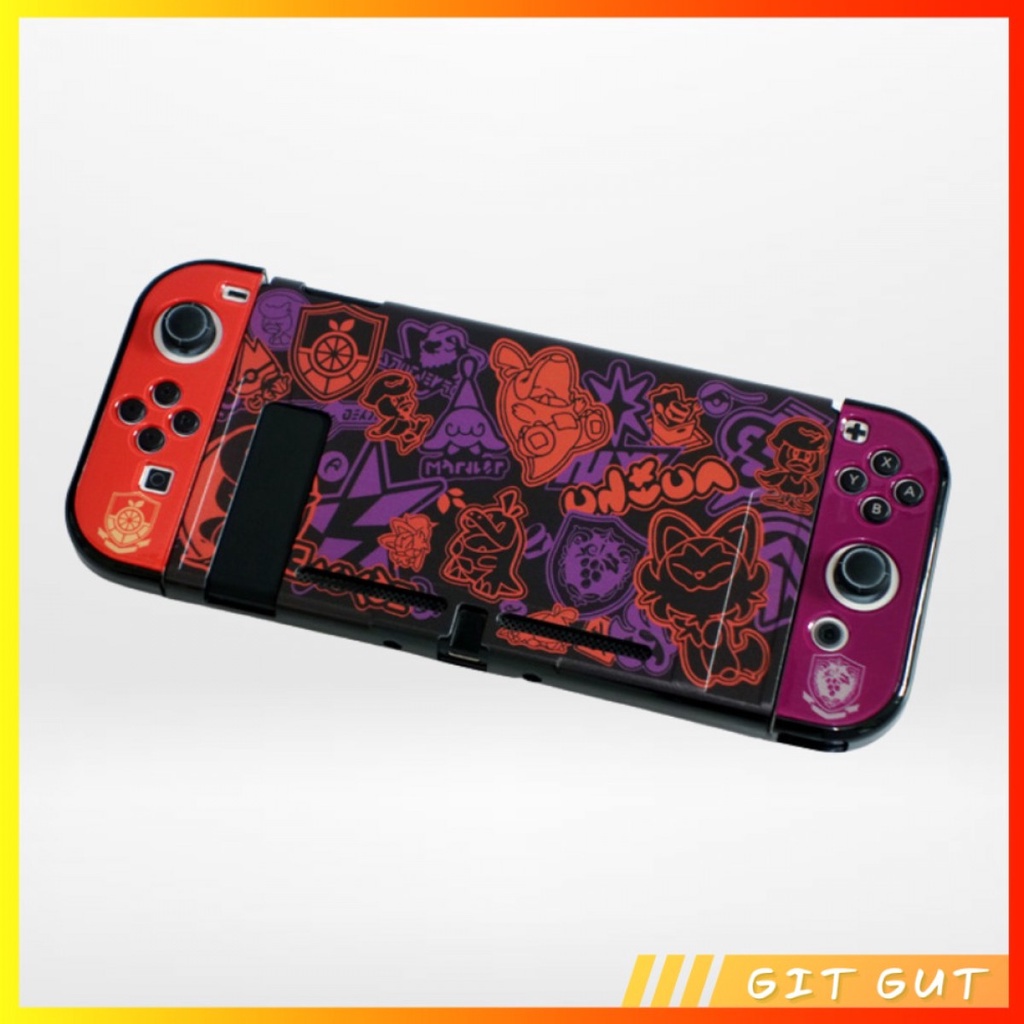 Jual Nintendo Switch V1 V2 Pokemon Scarlet Violet Case TPU Shell Cover ...