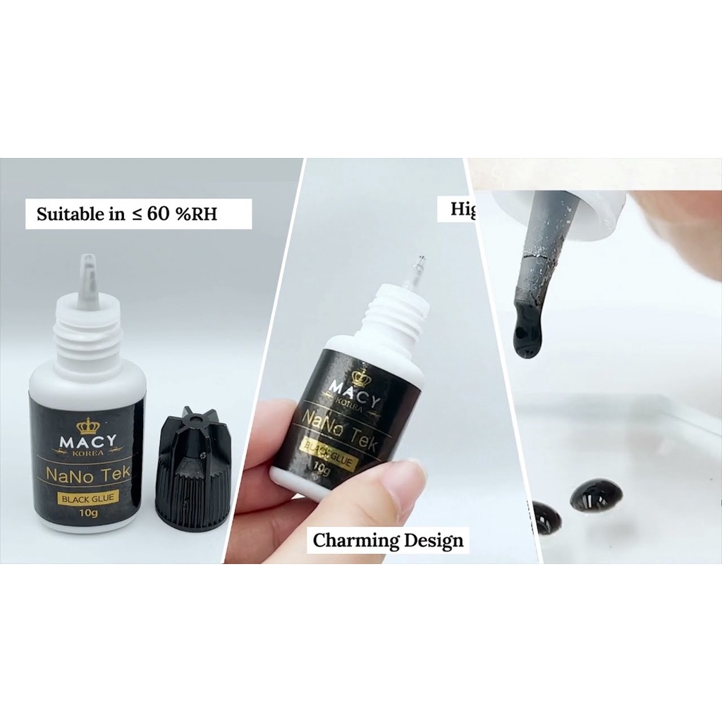 Jual MACY NANO TEK 10G/5G MACY GLUE LEM EYELASH EXTENSION LEM BULUMATA