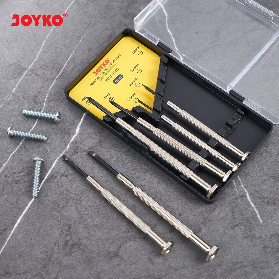 Jual SET OBENG PRESISI JOYKO SCD-7502 Precision Screwdriver SET isi 6 ...