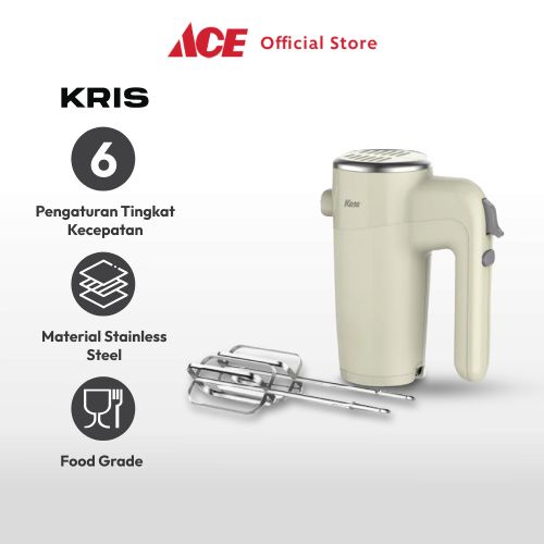Jual Ace Kris Hand Mixer 300 Watt Pengaduk Pengocok Adonan Tangan