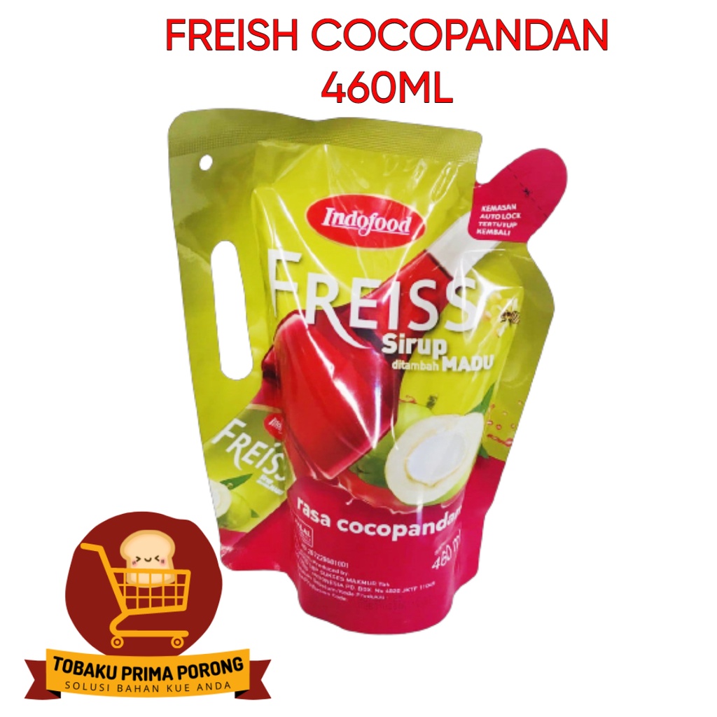 Jual SIRUP FREIS COCOPANDAN 460 ML + BUBBLEWRAP - syrup freiss | Shopee ...