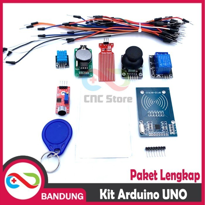 Jual STARTER KIT LENGKAP PAKET BELAJAR ARDUINO UNO R3 DIP | Shopee ...