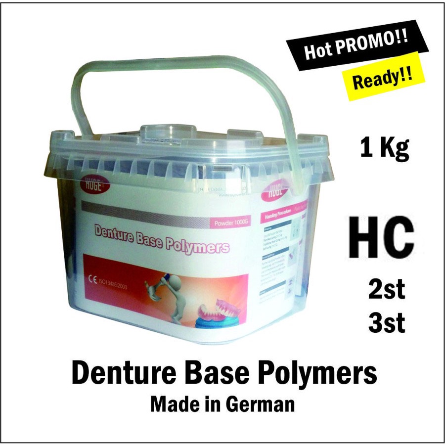 thumbnail interactive-video image 1 of Ivoclar Vivadent Probase Hot Polymer Heat Cure Denture Base Material Powder - 500g 1 of 6