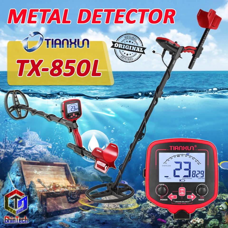 Jual NEW ORIGINAL TIANXUN Metal Detektor TX850L TX850 L Logam Emas ...