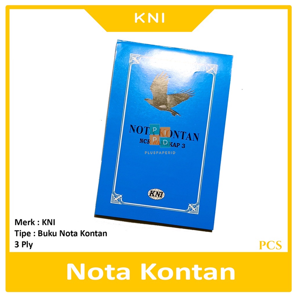 Jual KNI - Buku Nota Kontan Rangkap 3 Kecil - Pcs | Shopee Indonesia