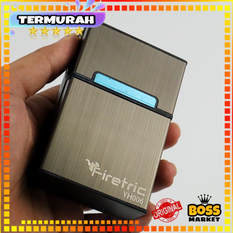 Jual Kotak Bungkus Rokok Elegan Aluminium Cigarette Case | Shopee Indonesia