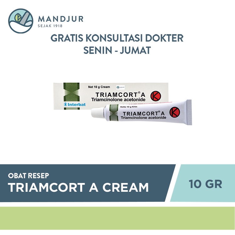 Jual Triamcort-A Krim 10 g | Shopee Indonesia