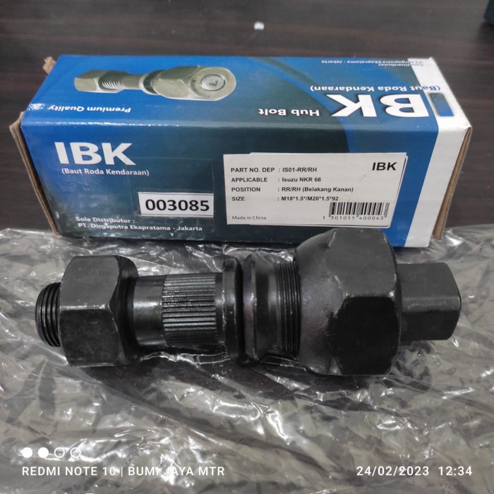 Jual BAUT RODA BELAKANG KANAN ELF NKR66 IS01-RR/RH MERK IBK | Shopee ...