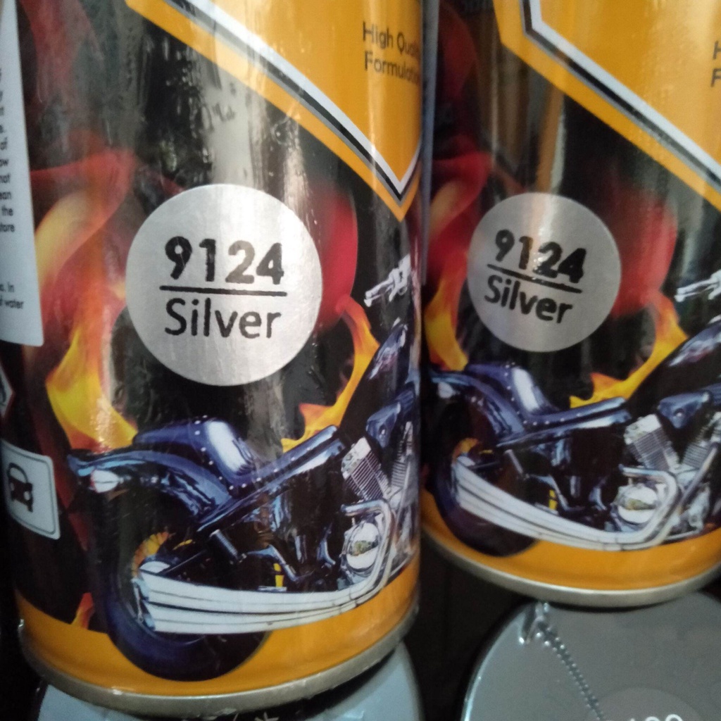 Diton Silver Metallic 8580 isi 300ml Tahan Bensin pilok pilox