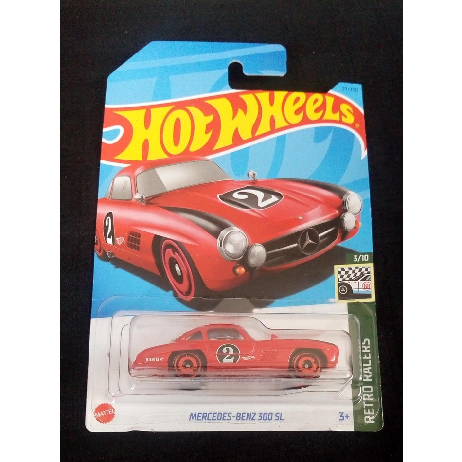 Jual Hot Wheels - Mercedes-Benz 300 SL Retro Racers Red | Shopee Indonesia